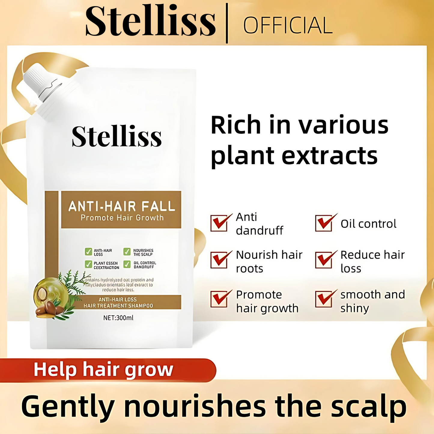 Stelliss™ Aceite Champú